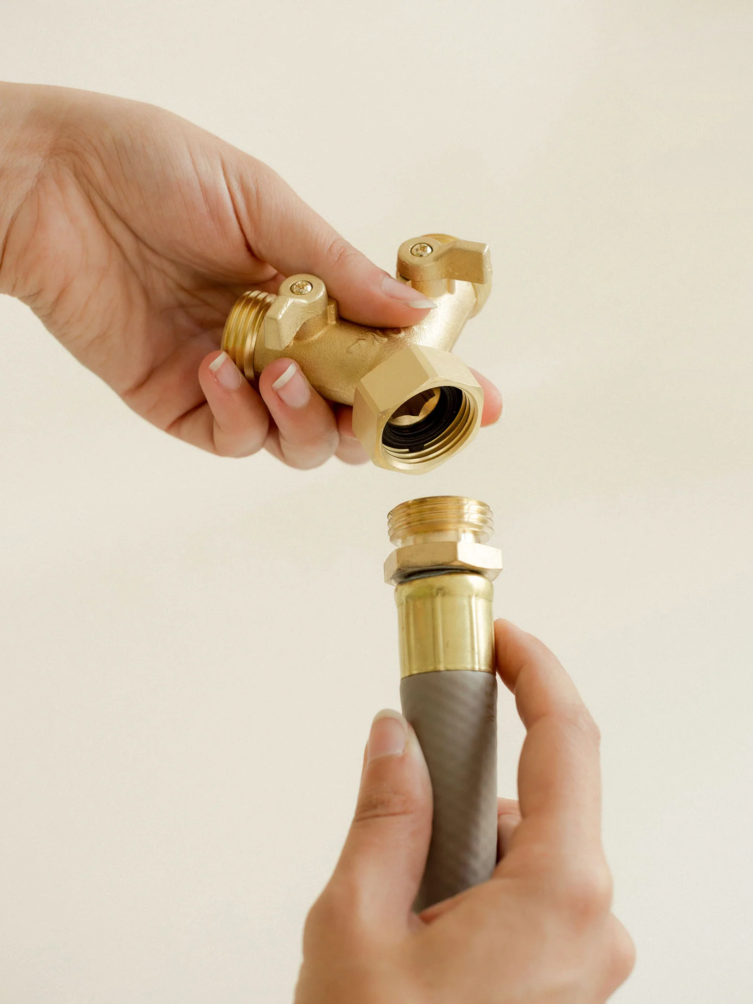 Brass Garden Hose Splitter - Image 3