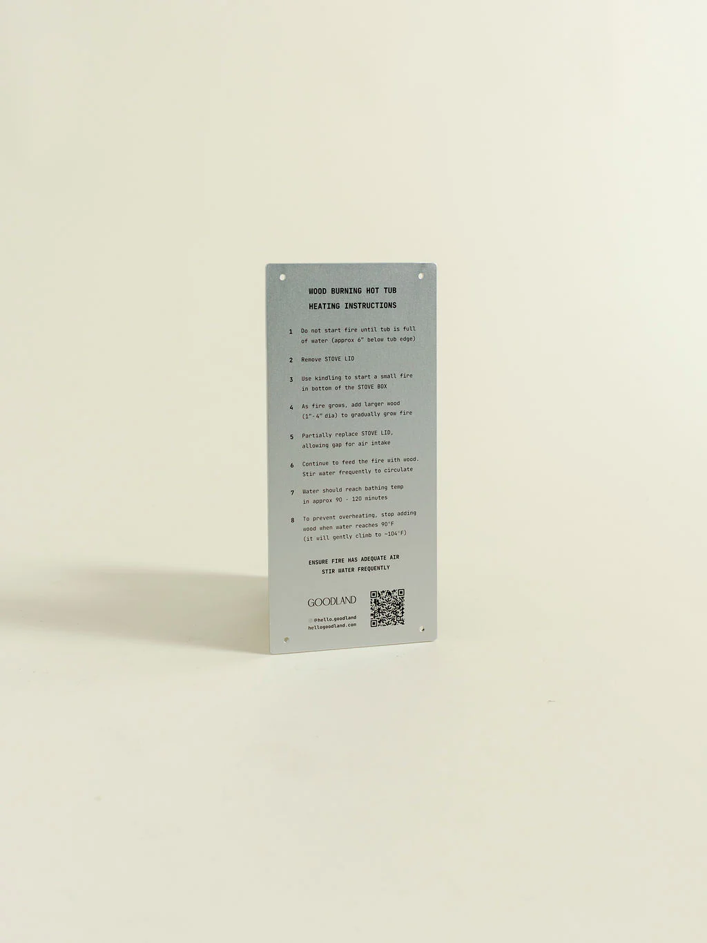 Instruction Plate - Image 4