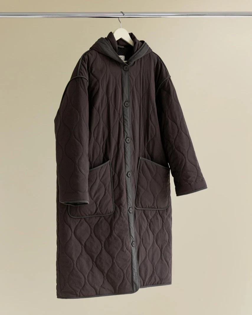 Quilted Outdoor Robe - Image 3
