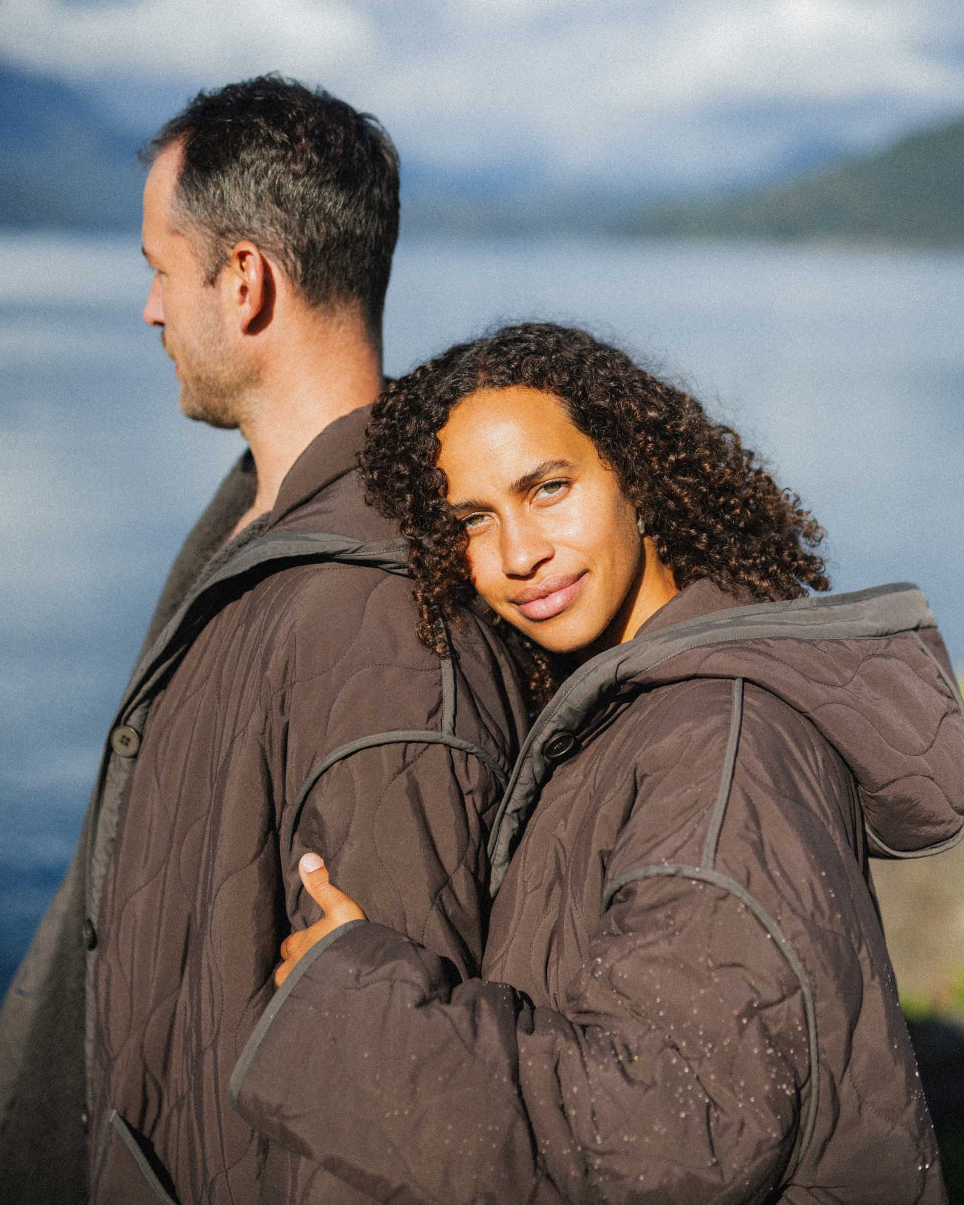 Quilted Outdoor Robe - Image 9