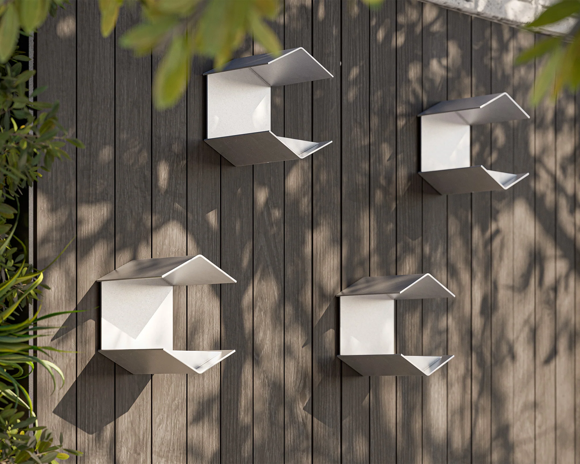Aluminum Wall Mounted Bird Feeder - Image 7