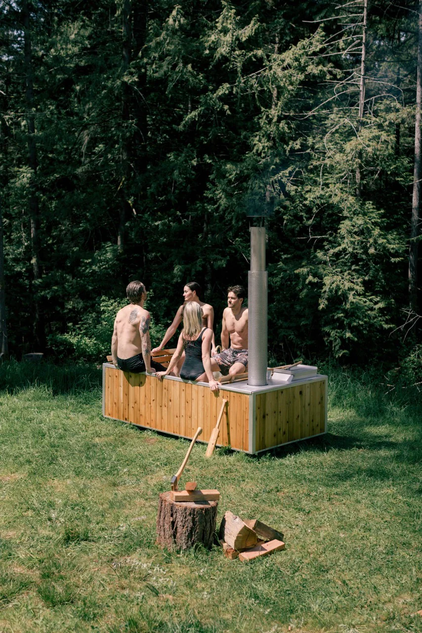Group Wood Burning Hot Tub - Image 6