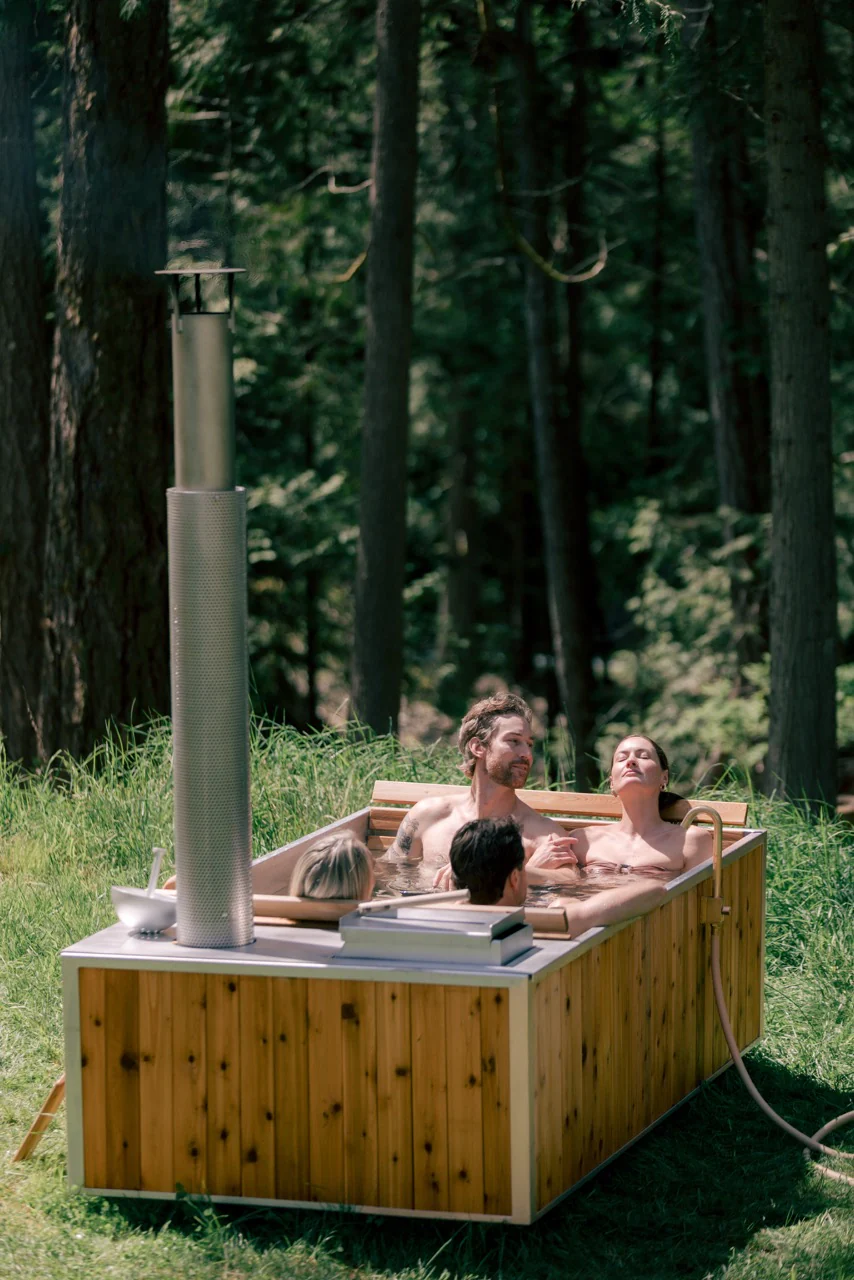 Group Wood Burning Hot Tub - Image 8